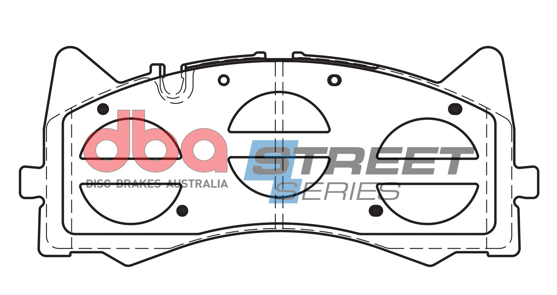 Placute Frana DBA Street Series Ceramic Fata Mercedes-Benz C-Class DB15035SS
