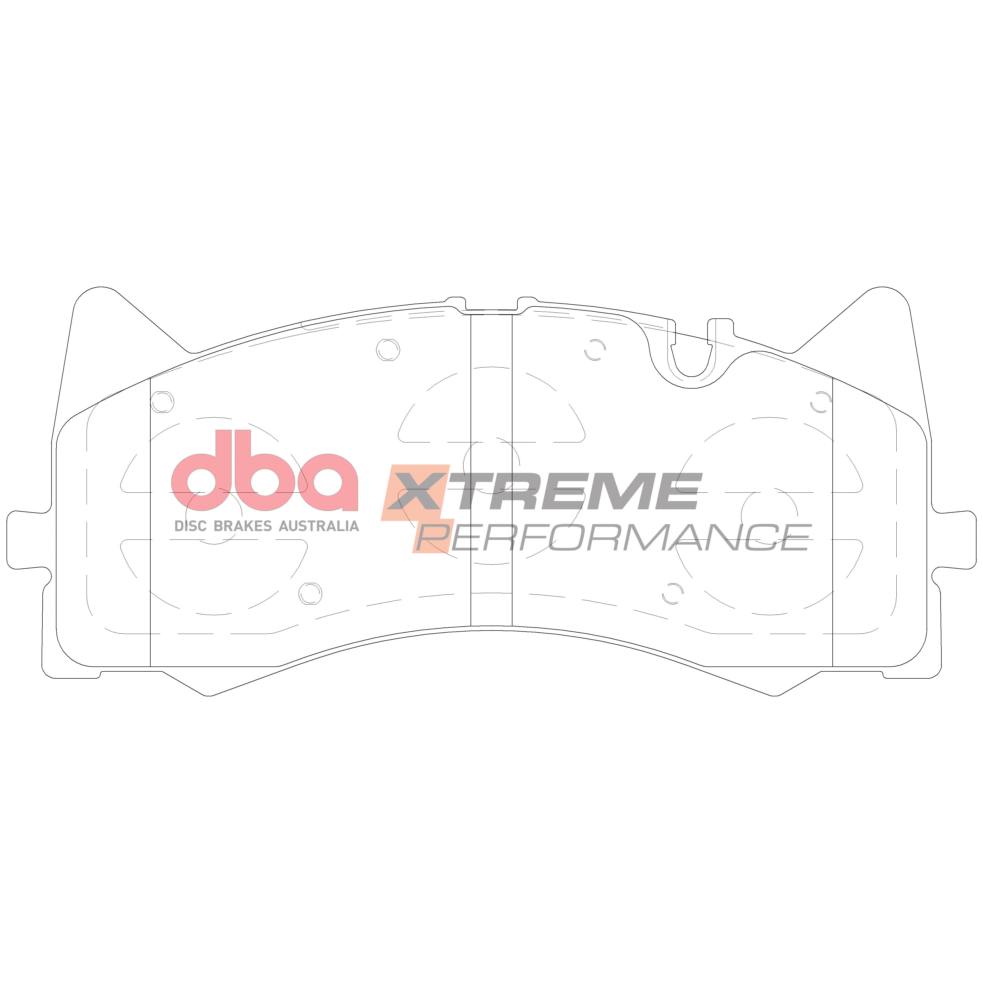 Placute Frana DBA Xtreme Performance Fata Mercedes-Benz C-Class DB15035XP