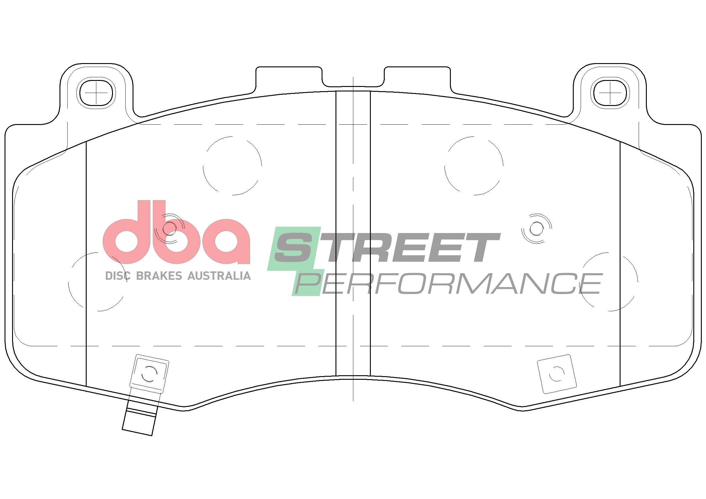 Placute Frana DBA Street Performance Fata Jeep Grand Cherokee DB15039SP