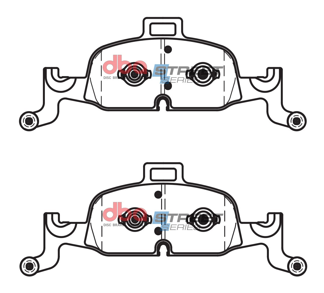 Placute Frana DBA Street Series Ceramic Fata Audi DB15060SS