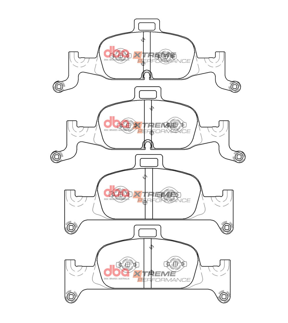 Placute Frana DBA Xtreme Performance Fata Audi DB15060XP