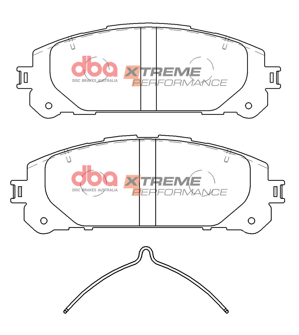 Placute Frana DBA Xtreme Performance Fata DB15067XP