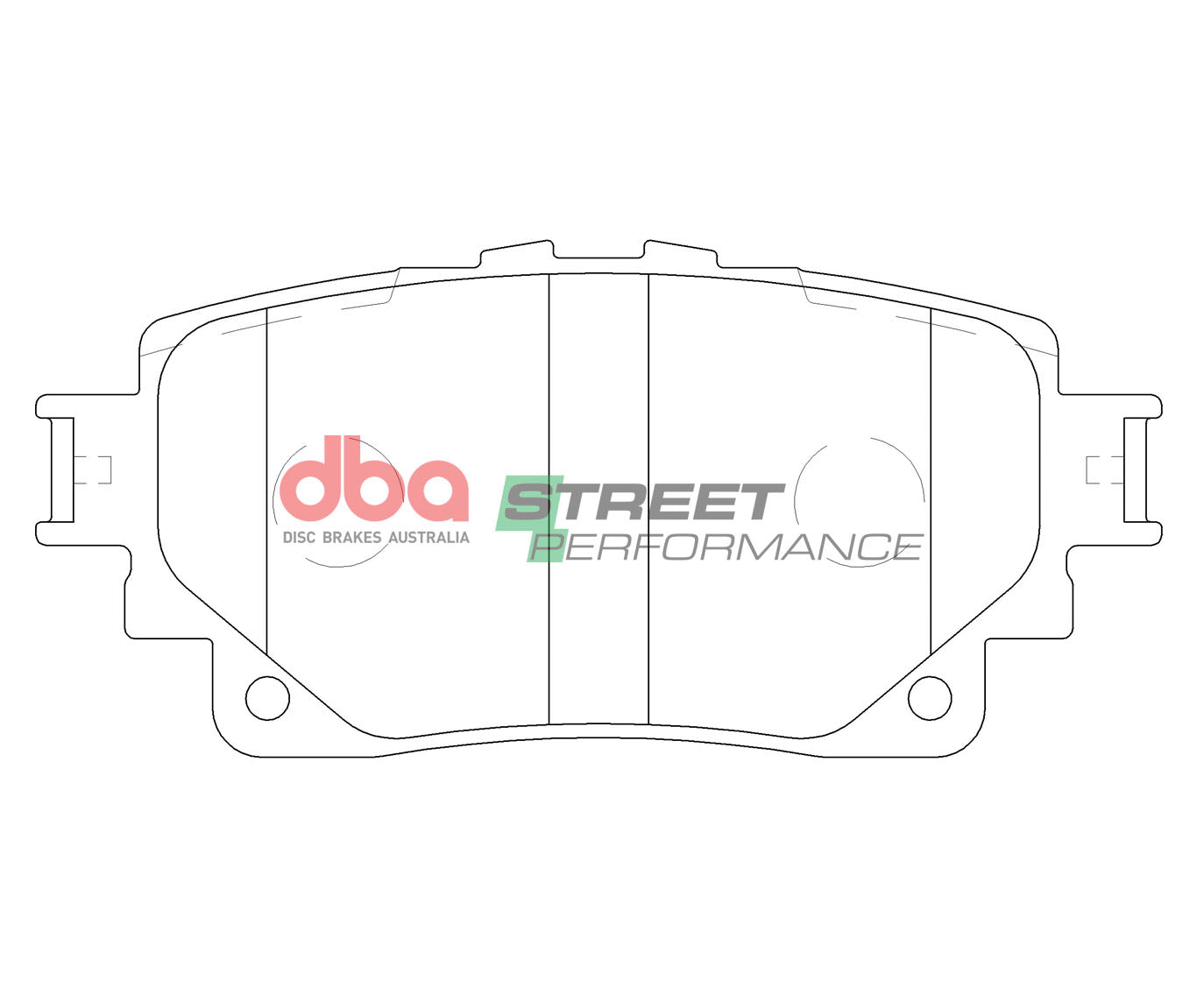 Placute Frana DBA Street Performance Spate DB15068SP