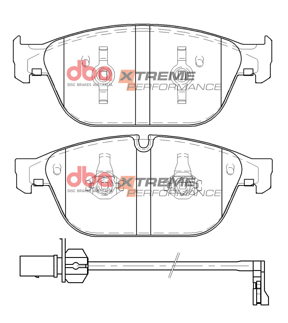Placute Frana DBA Xtreme Performance Fata Audi A8 / Audi SQ5 DB15099XP