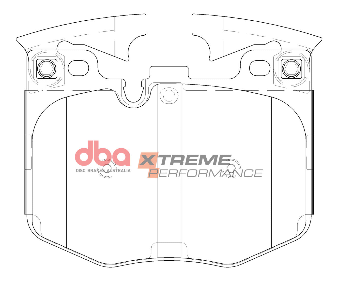 Placute Frana DBA Brake Kit 4000 Series T3 Slotted & Xtreme Performance (2x DBA43417S + DB15107XP) Fata BMW/Toyota DBA43417S-15107XP
