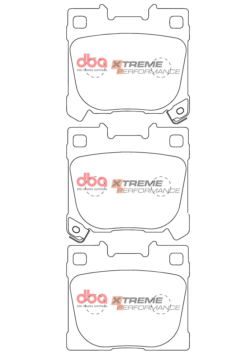 Placute Frana DBA Xtreme Performance Spate Toyota Corolla / Toyota Yaris DB15148XP