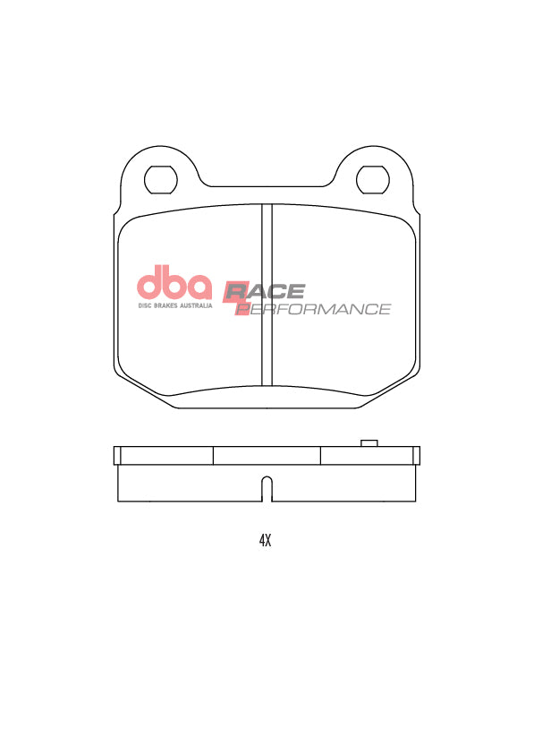 Placute Frana DBA Race Performance Spate DB1521RP