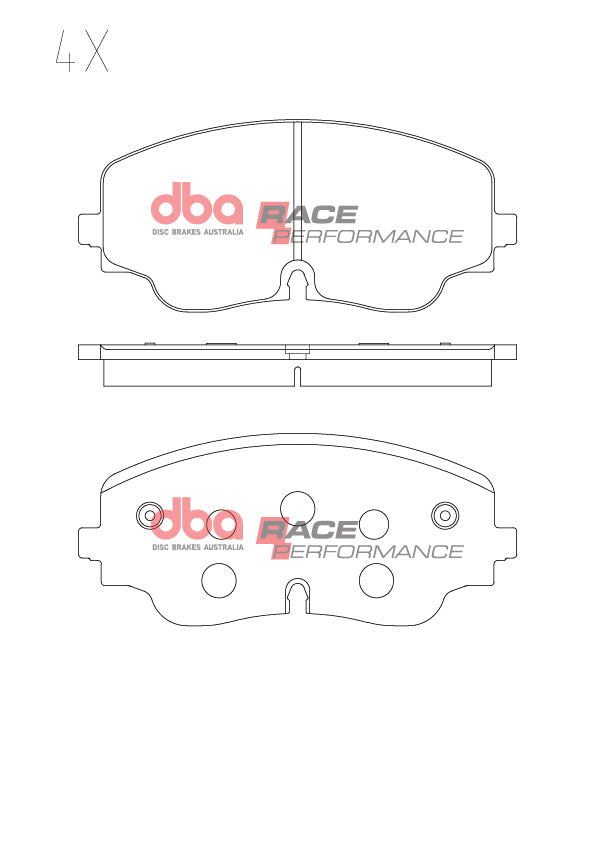 Placute Frana DBA Race Performance Fata Audi/Cupra/Volkswagen DB15271RP