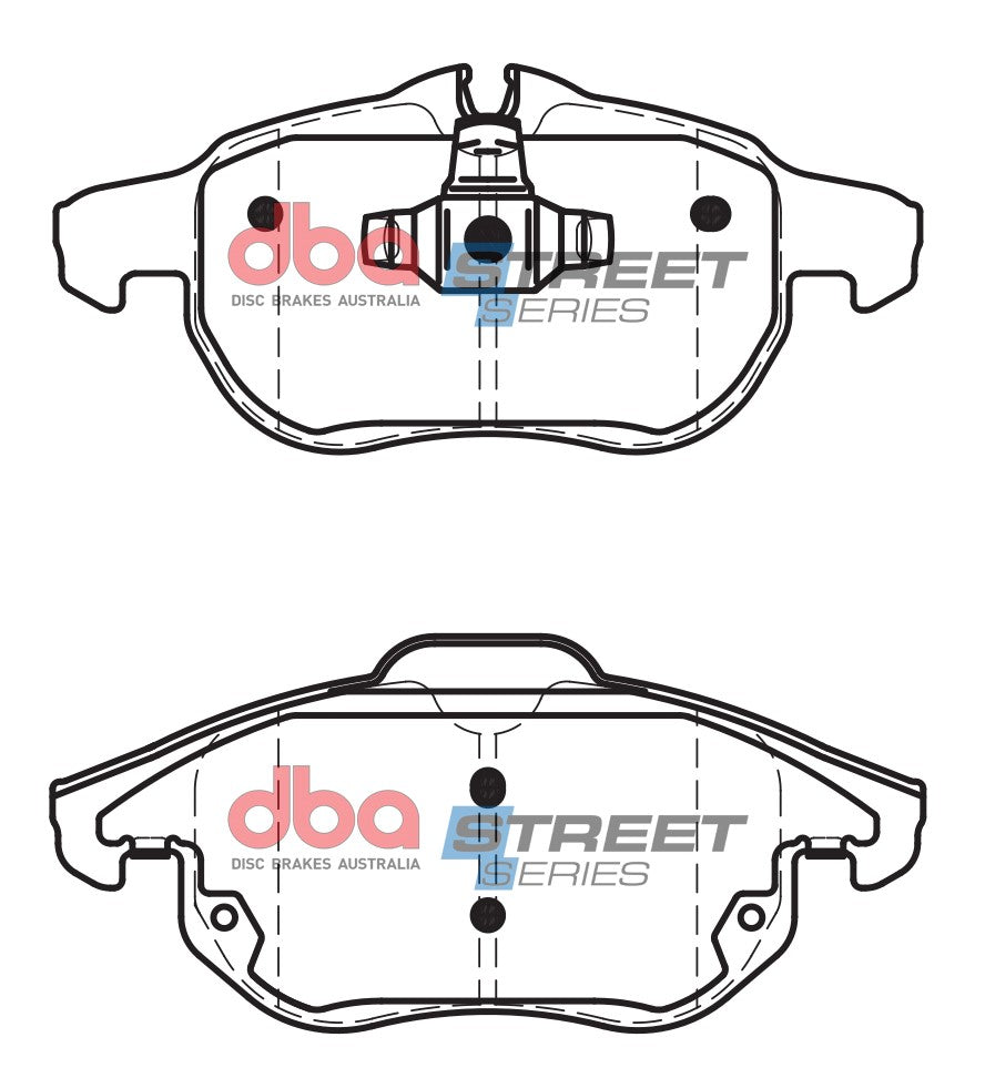 Placute Frana DBA Street Series Ceramic Fata Fiat/Opel/Saab DB1664SS