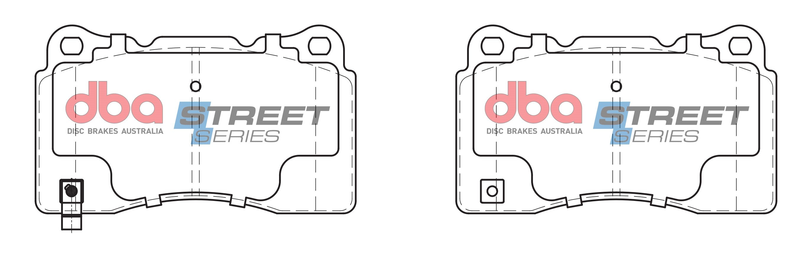 Placute Frana DBA Street Series Ceramic Fata DB1678SS