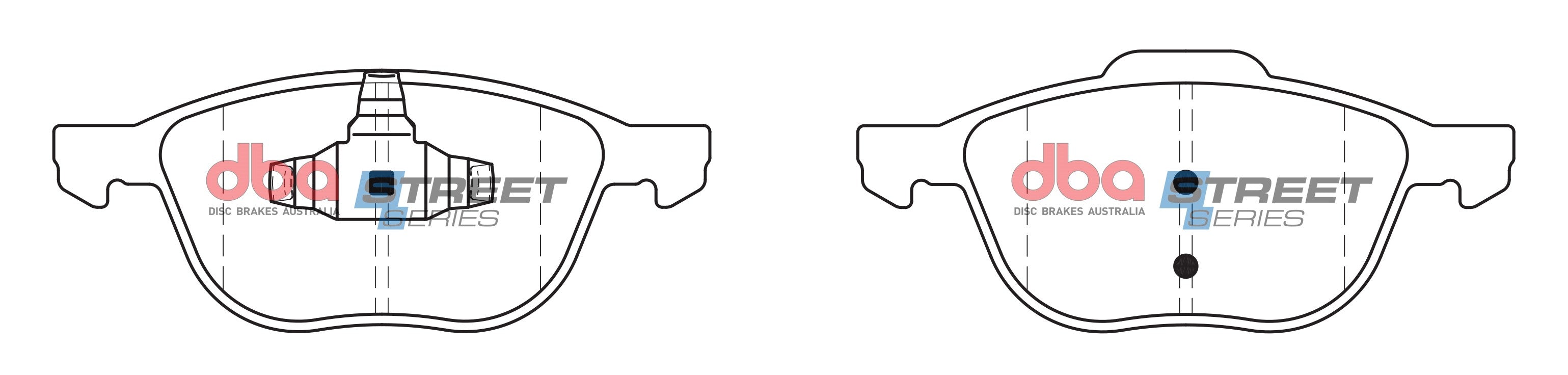 Placute Frana DBA Street Series Ceramic Fata Ford/Mazda/Volvo DB1679SS