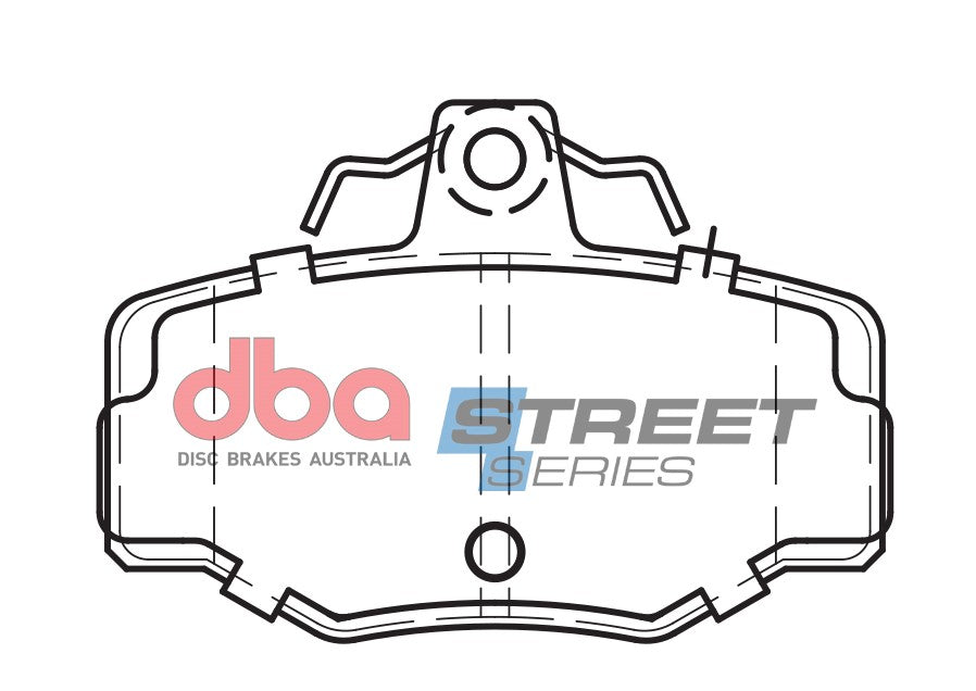 Placute Frana DBA Street Series Ceramic Spate Nissan DB1718SS