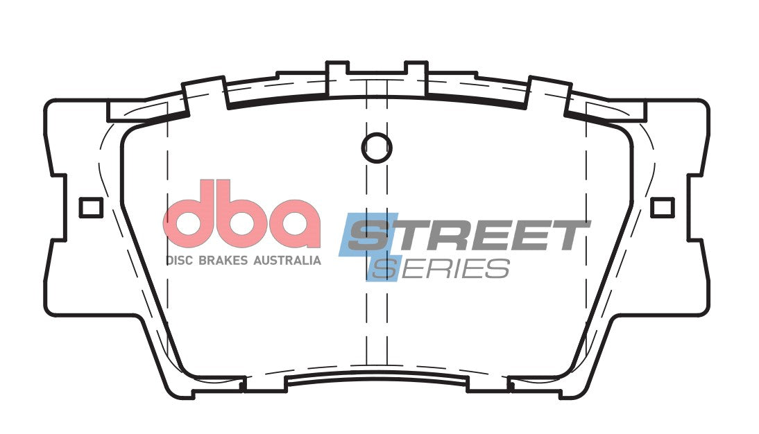 Placute Frana DBA Street Series Ceramic Spate Toyota Camry DB1832SS