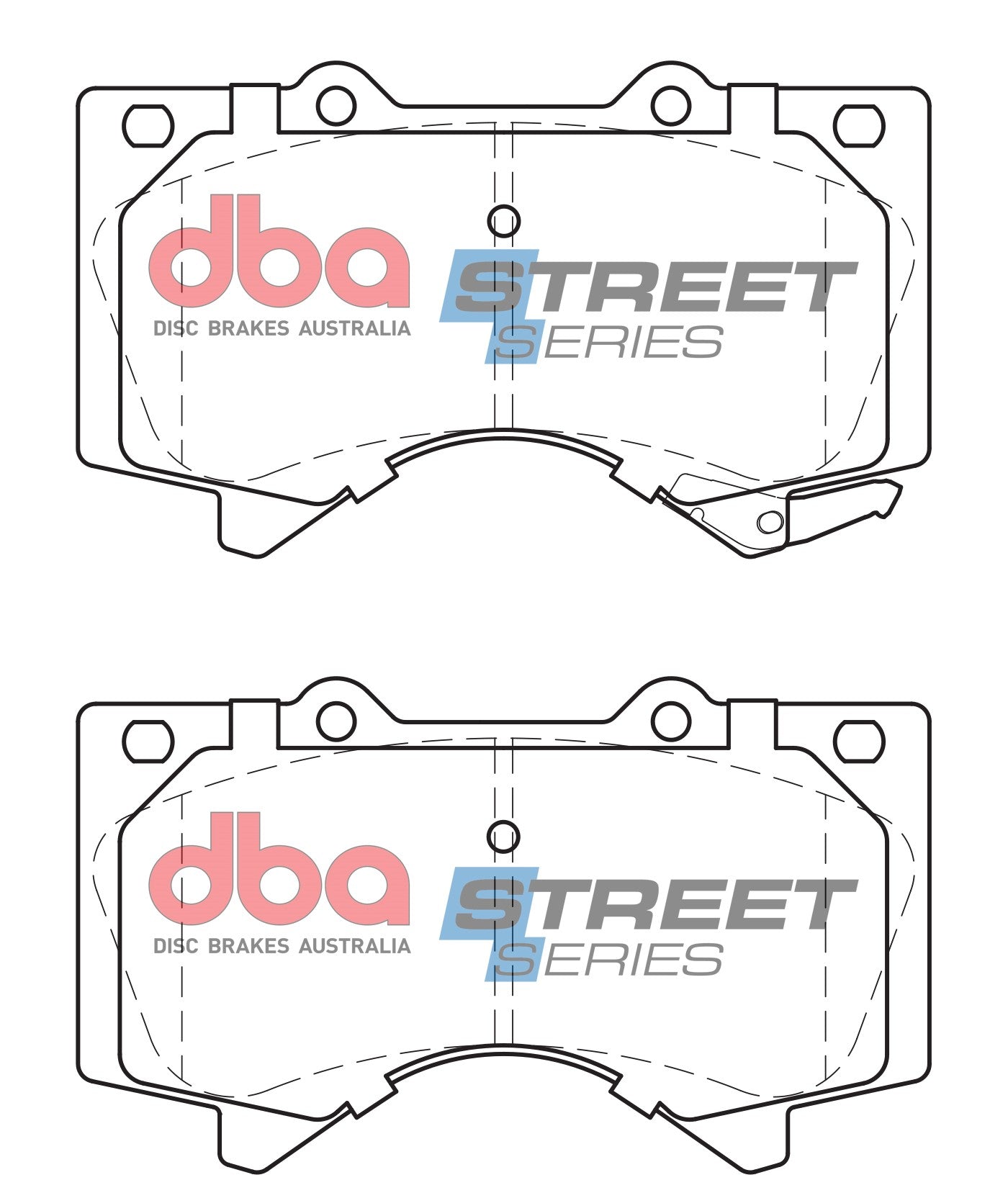 Placute Frana DBA Street Series Semi metallic Fata DB1838SS