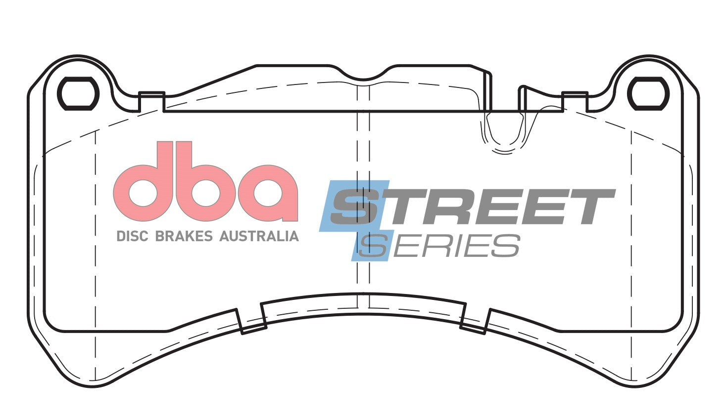 Placute Frana DBA Street Series Ceramic Fata DB1845SS