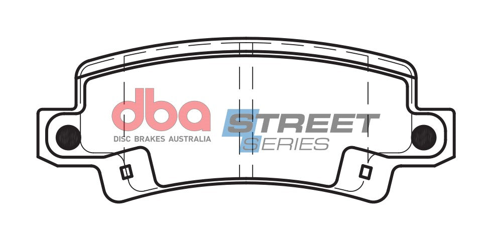 Placute Frana DBA Street Series Ceramic Spate Toyota Corolla DB1920SS