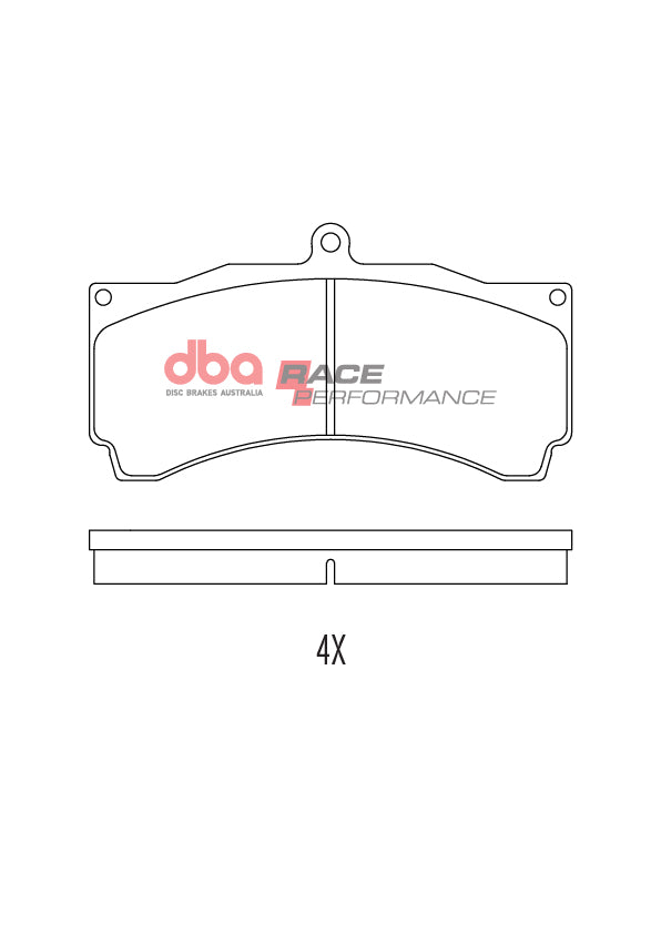 Placute Frana DBA Race Performance Fata DB1933RP