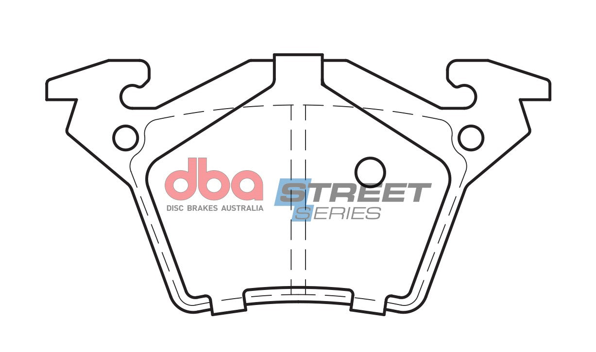 Placute Frana DBA Street Series Semi metallic Spate Mercedes-Benz V-Class / Mercedes-Benz Vito DB1987SS