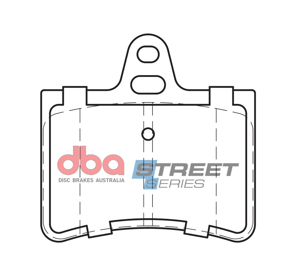 Placute Frana DBA Street Series Ceramic Spate Citroen C5 DB2017SS