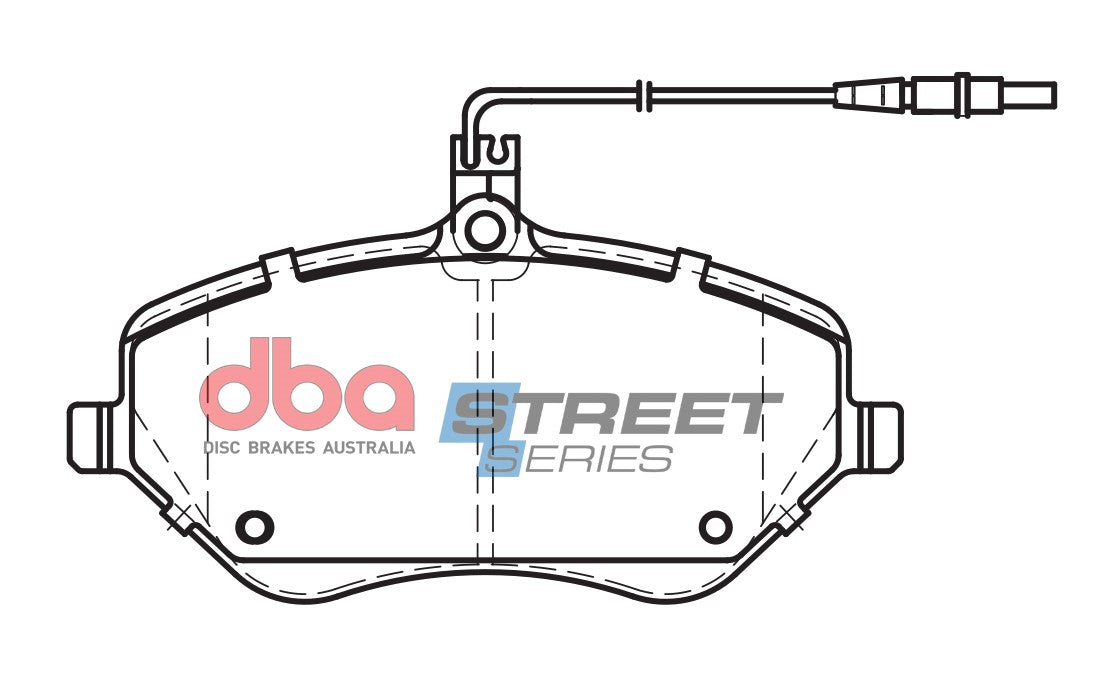Placute Frana DBA Street Series Ceramic Fata Citroen/Peugeot DB2024SS