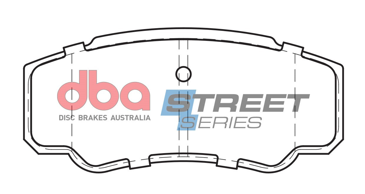 Placute Frana DBA Street Series Semi metallic Spate DB2046SS