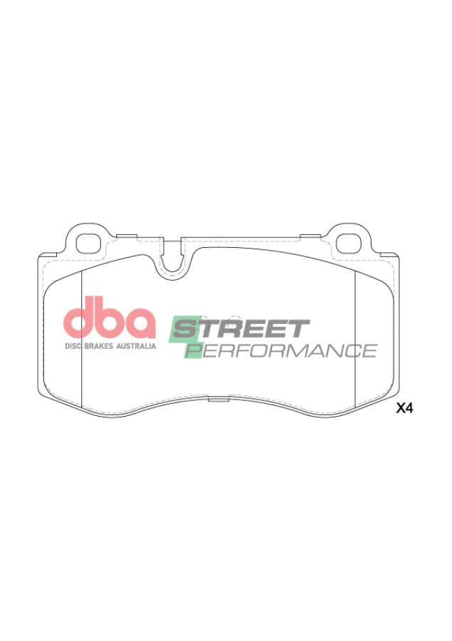 Placute Frana DBA Street Performance Fata Mercedes-Benz DB2057SP