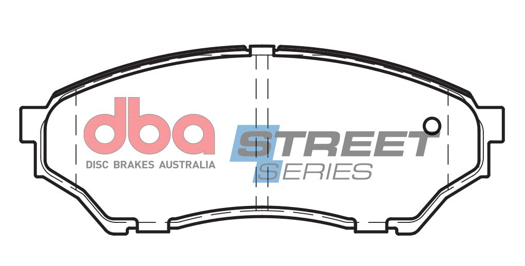 Placute Frana DBA Street Series Ceramic Fata DB2058SS