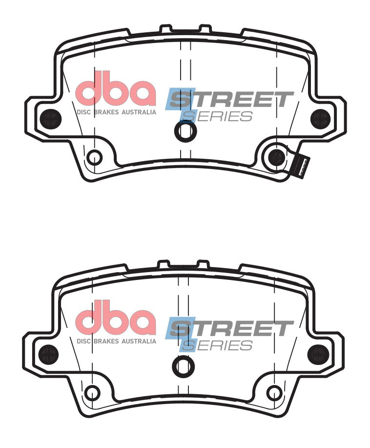 Placute Frana DBA Street Series Ceramic Spate Honda Civic DB2177SS