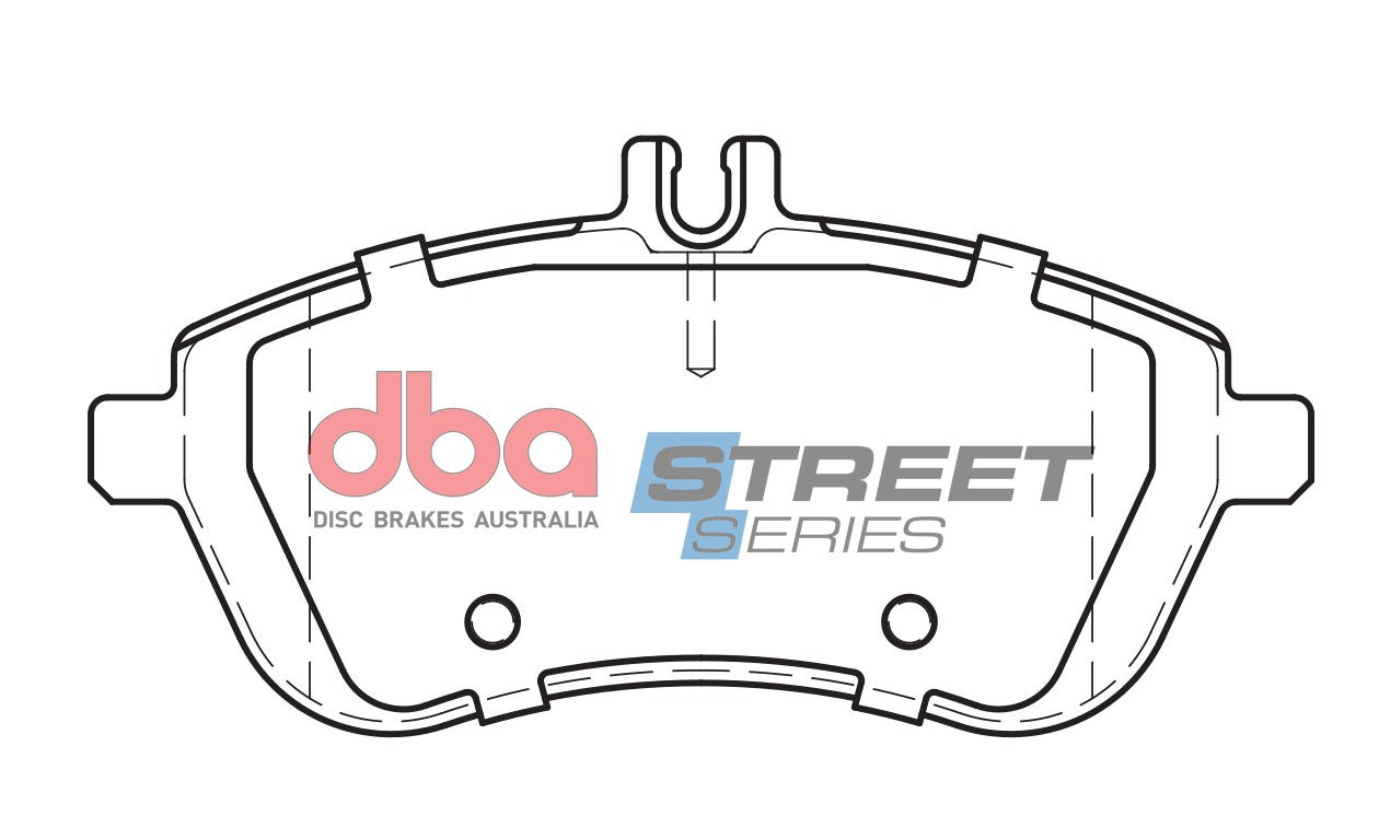 Placute Frana DBA Street Series Ceramic Fata Mercedes-Benz DB2181SS
