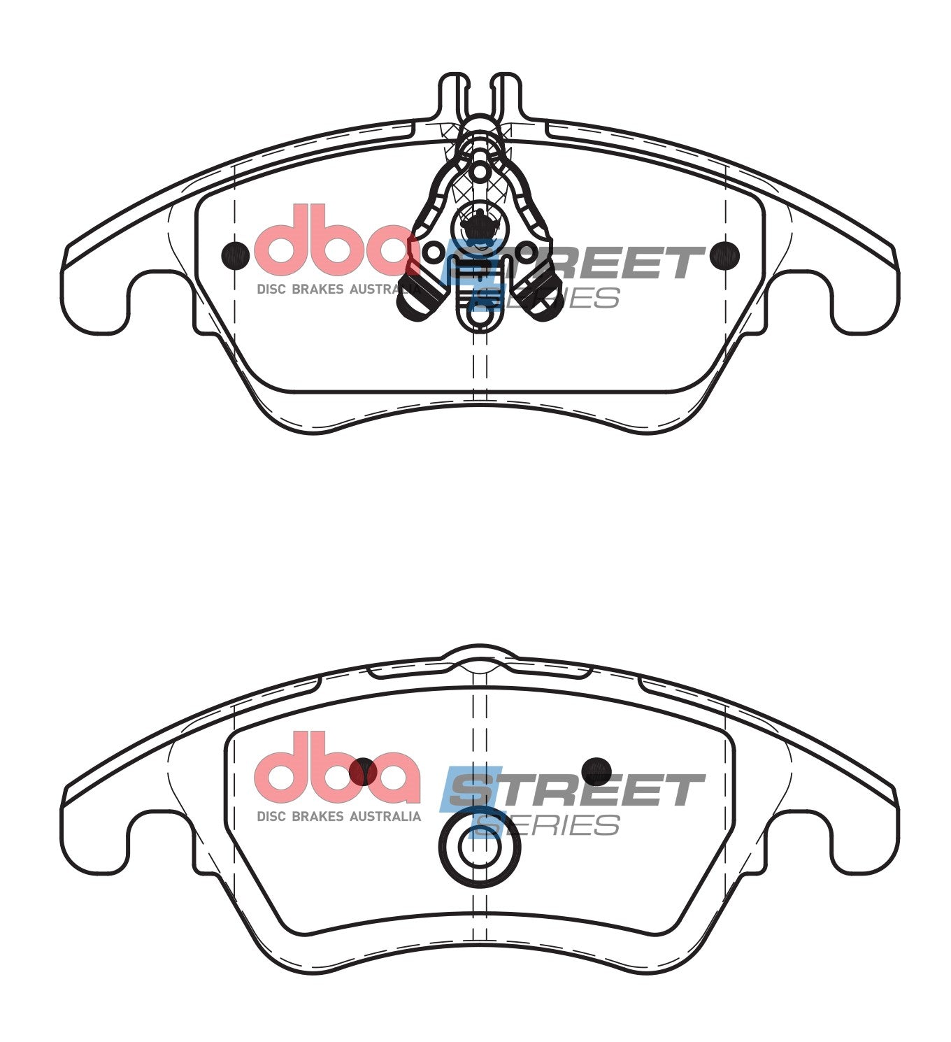 Placute Frana DBA Street Series Ceramic Fata Mercedes-Benz DB2183SS