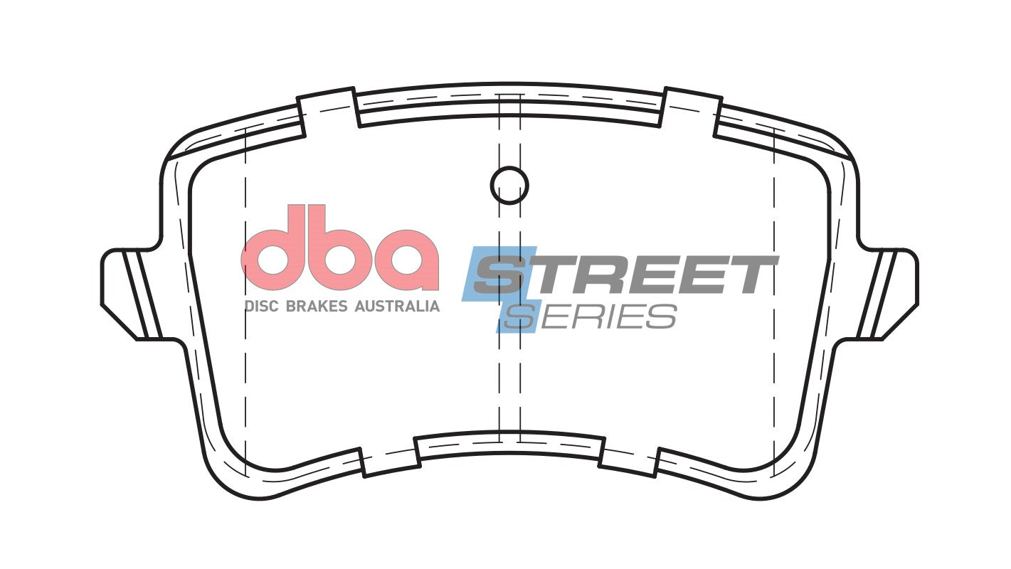 Placute Frana DBA Street Series Ceramic Spate Audi DB2185SS