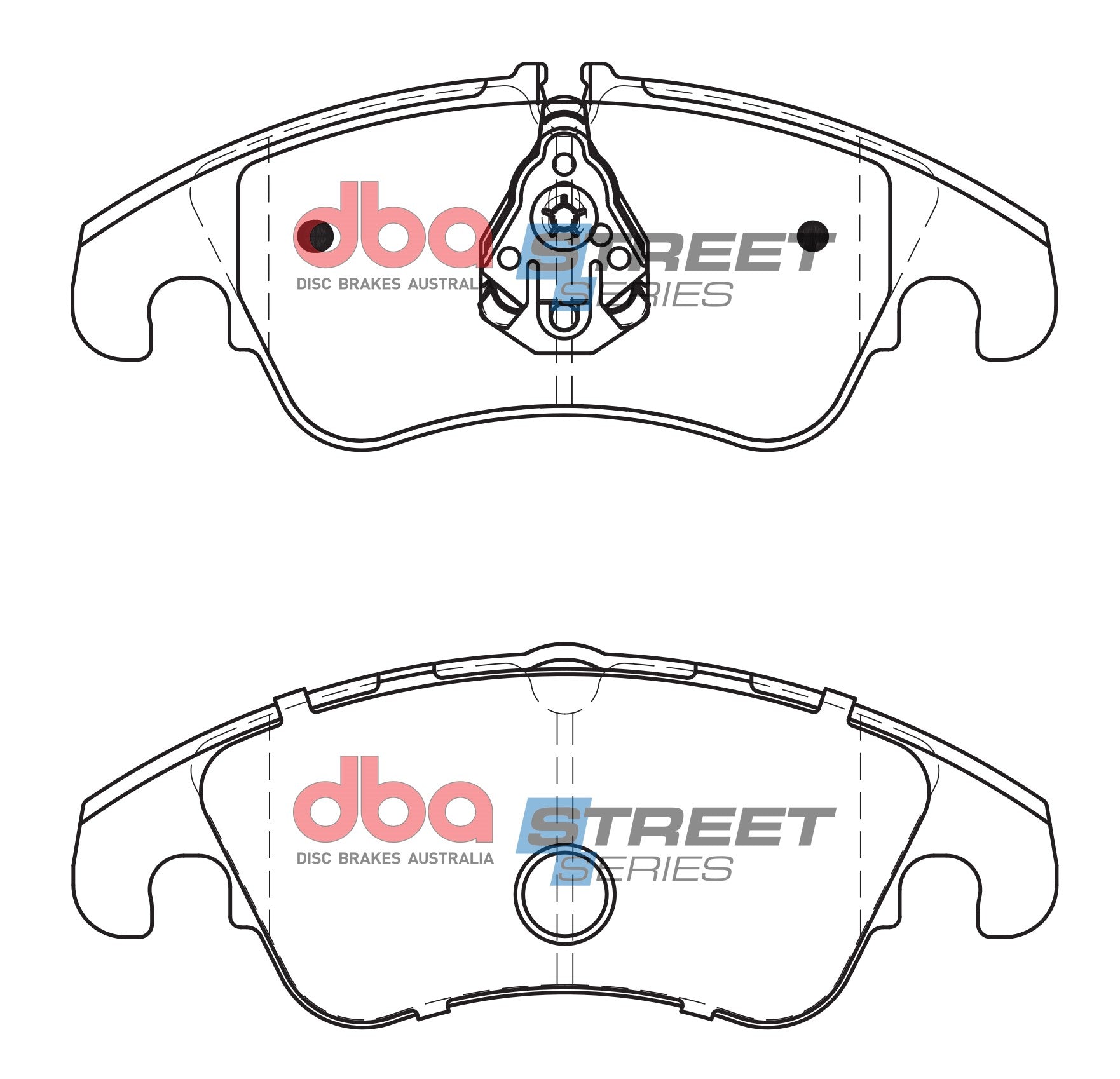 Placute Frana DBA Street Series Ceramic Fata Audi DB2186SS