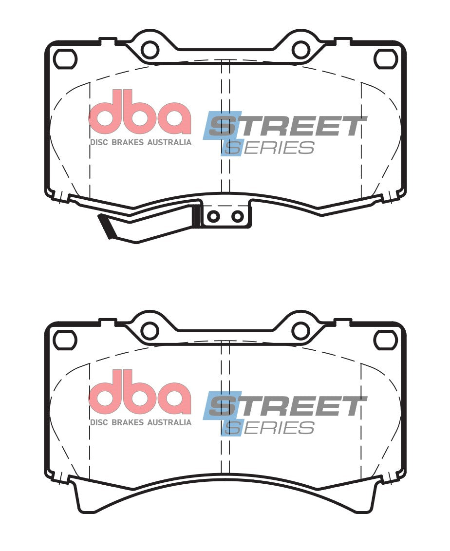 Placute Frana DBA Street Series Semi metallic Fata DB2188SS