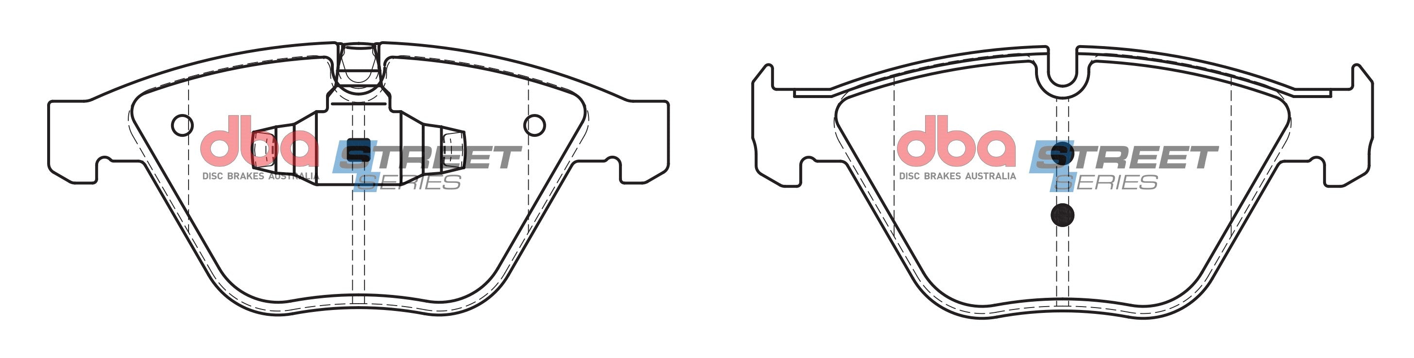 Placute Frana DBA Street Series Ceramic Fata BMW Seria 1 / BMW Seria 5 DB2194SS