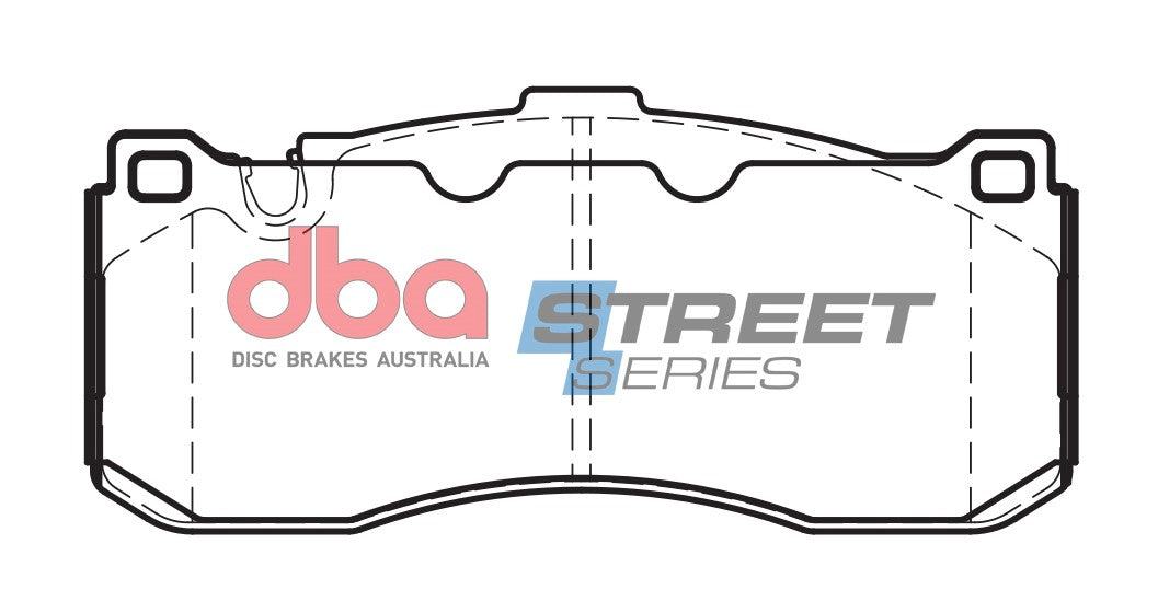 Placute Frana DBA Street Series Ceramic Fata BMW Seria 1 / Mini Mini DB2195SS