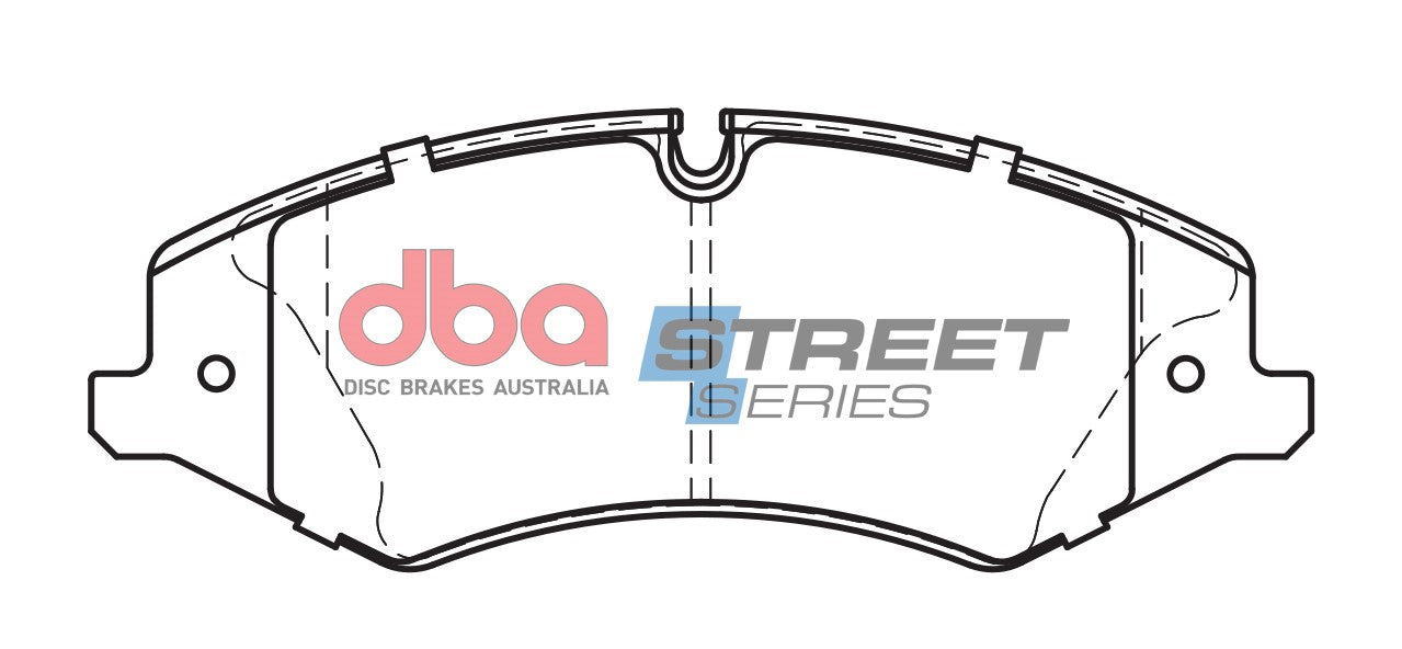 Placute Frana DBA Street Series Semi metallic Fata Land Rover Range Rover Evoque DB2203SS