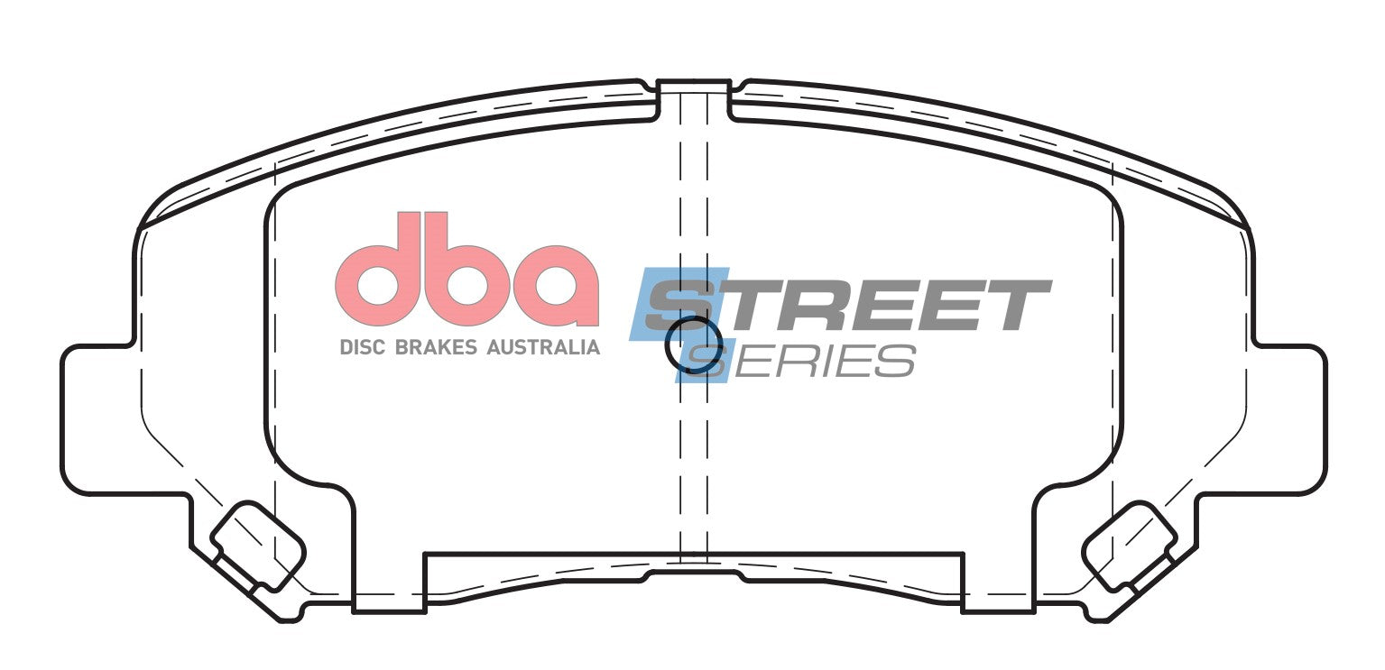Placute Frana DBA Street Series Ceramic Fata DB2226SS