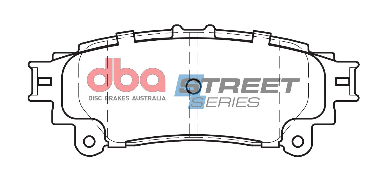 Placute Frana DBA Street Series Ceramic Spate Toyota DB2245SS
