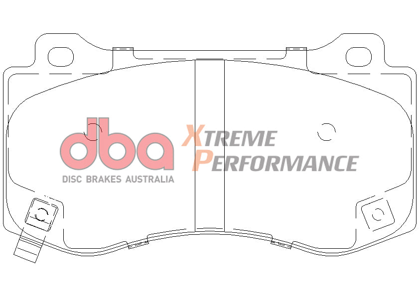 Placute Frana DBA Xtreme Performance Fata Chrysler/Dodge/Jeep DB2259XP