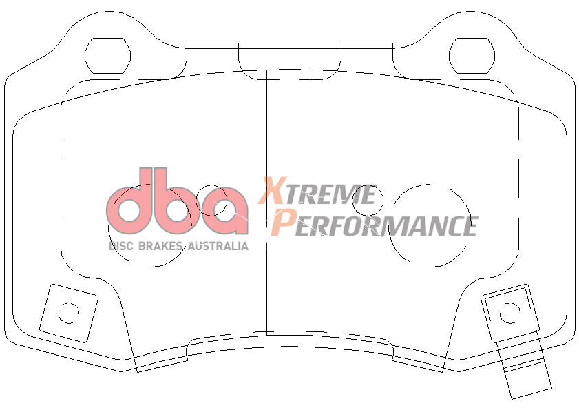 Placute Frana DBA Xtreme Performance Spate Chrysler/Jeep/Tesla DB2260XP
