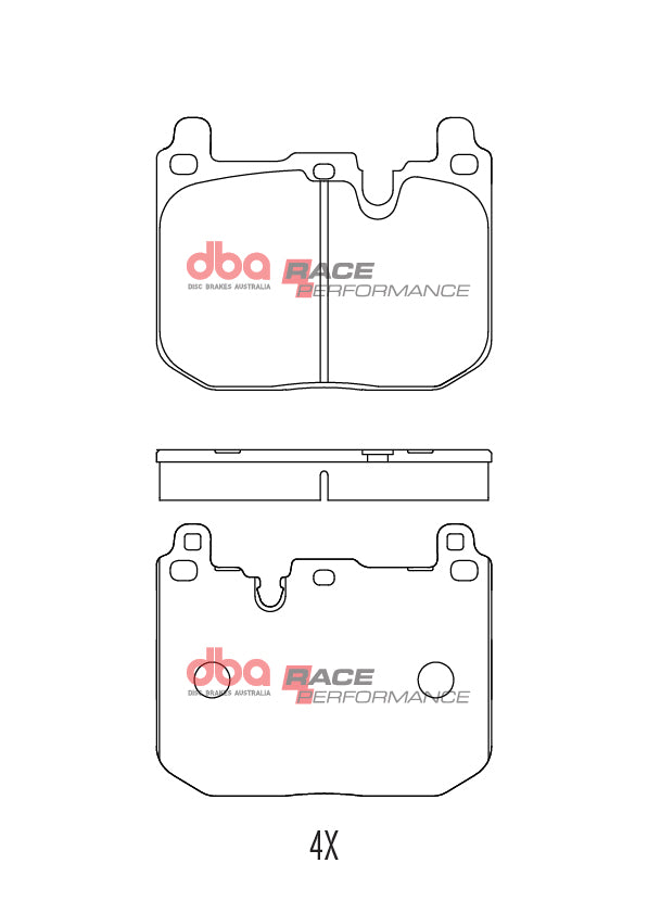 Placute Frana DBA Race Performance Fata BMW DB2299RP
