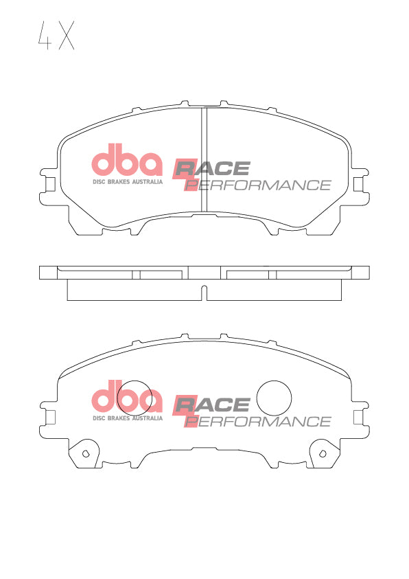 Placute Frana DBA Race Performance Fata Infiniti Q50 / Infiniti Q60 DB2341RP