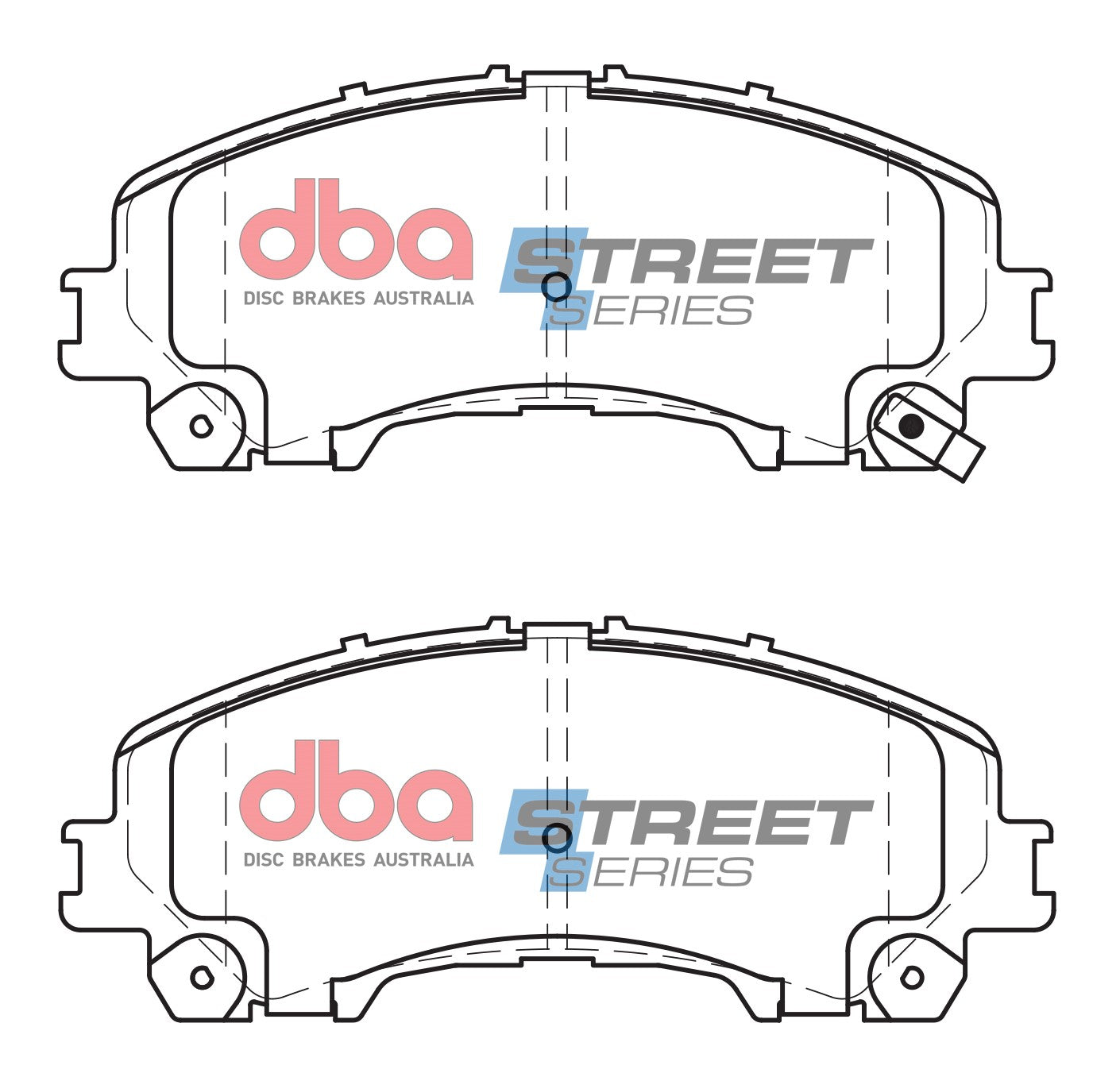 Placute Frana DBA Street Series Ceramic Fata Infiniti Q50 / Infiniti Q60 DB2341SS