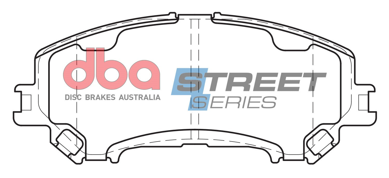 Placute Frana DBA Street Series Ceramic Fata Nissan Qashqai / Renault Kadjar DB2345SS