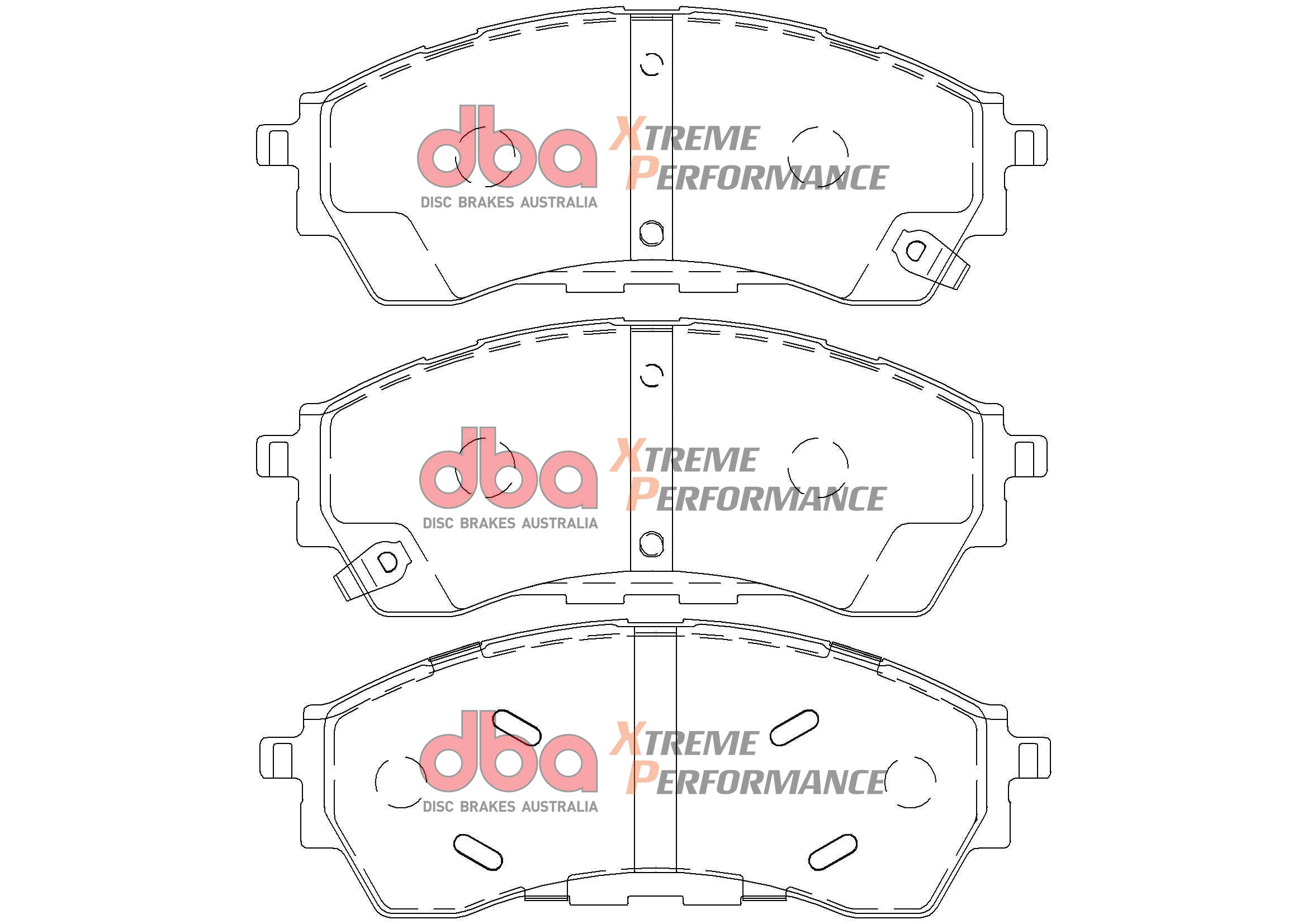 Placute Frana DBA Xtreme Performance Fata Volkswagen Amarok DB2379XP