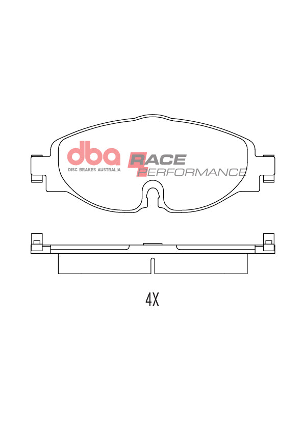 Placute Frana DBA Race Performance Fata DB2383RP