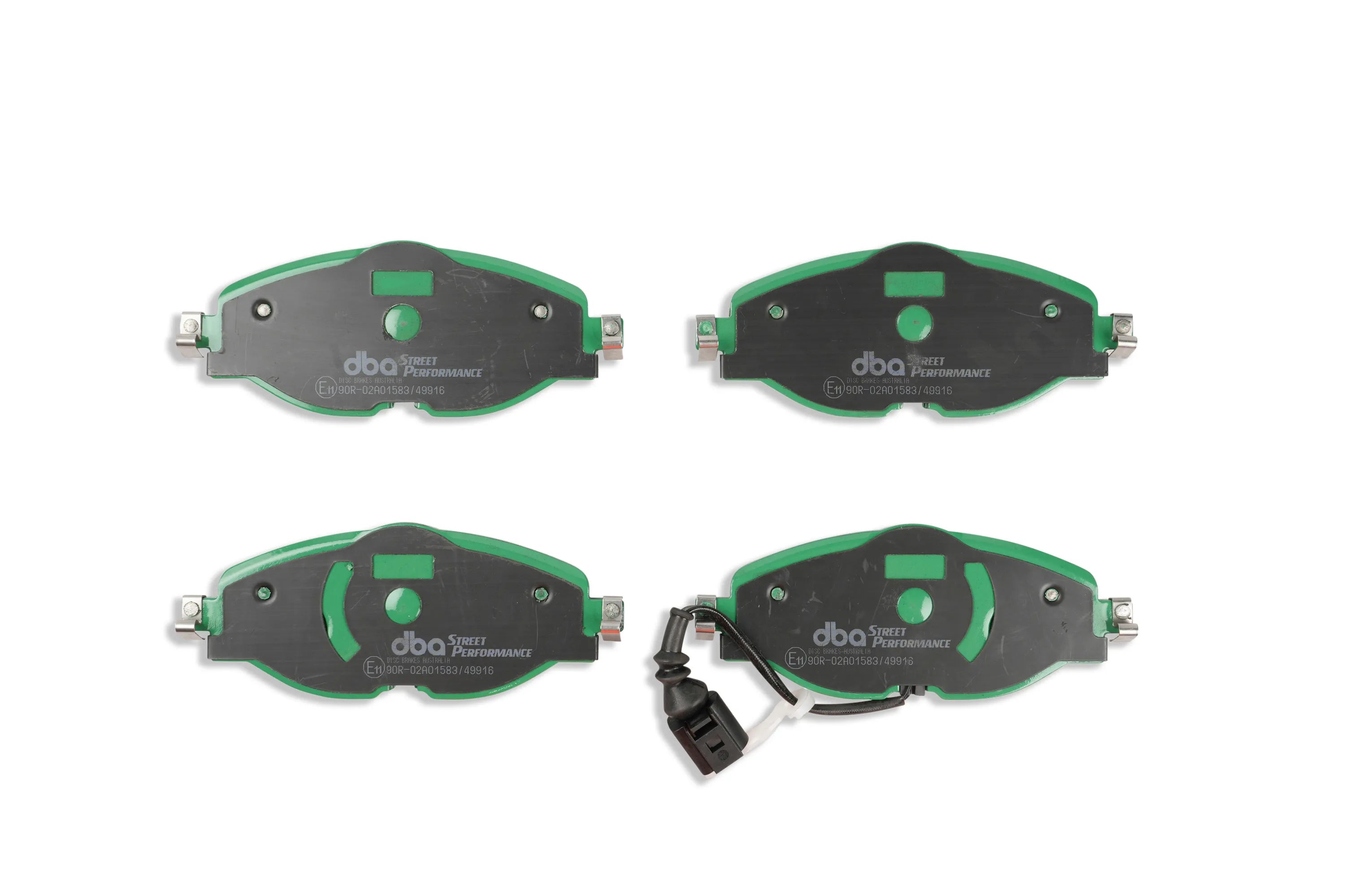 Placute Frana DBA Brake Kit Street Series T2 Slotted & Street Performance (2x DBA2810S + DB2383SP) Fata DBA2810S-2383SP