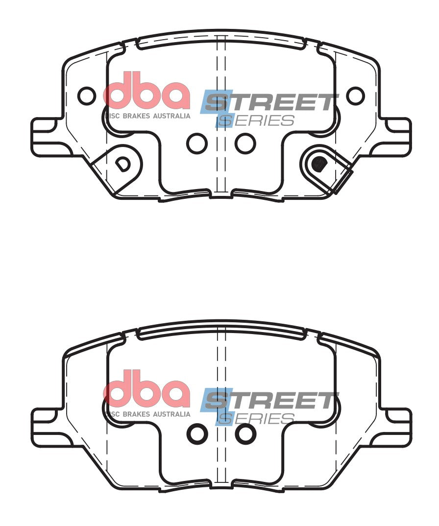 Placute Frana DBA Street Series Ceramic Fata Fiat/Jeep DB2399SS