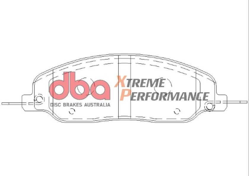 Placute Frana DBA Xtreme Performance Fata Ford Mustang DB7986XP