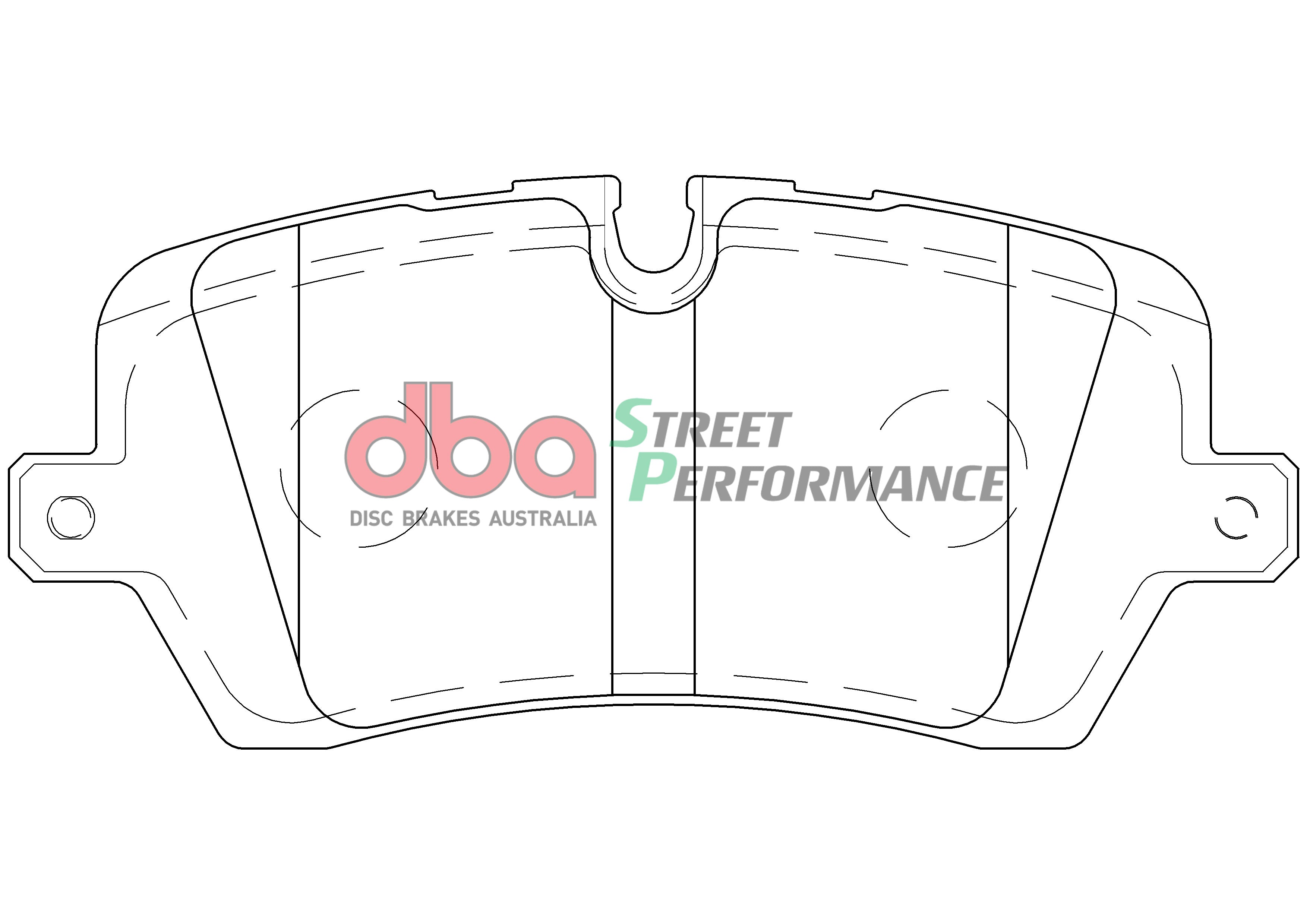 Placute Frana DBA Street Performance Spate Land Rover Range Rover Evoque DB8919SP